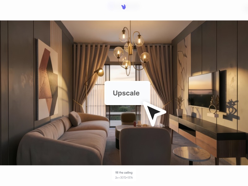 3. Upscale all the way to 8K